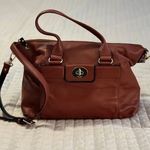 Kate Spade brown leather cross body bag